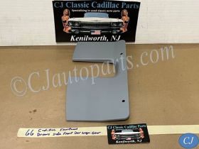 OEM 1966 Cadillac Deville Eldorado Fleetwood Calais LEFT DRIVER SIDE FRONT DOOR HINGE COVER PLATE TRIM PANEL